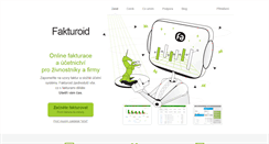 Desktop Screenshot of fakturoid.cz