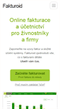 Mobile Screenshot of fakturoid.cz