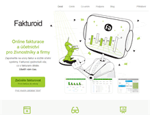 Tablet Screenshot of fakturoid.cz